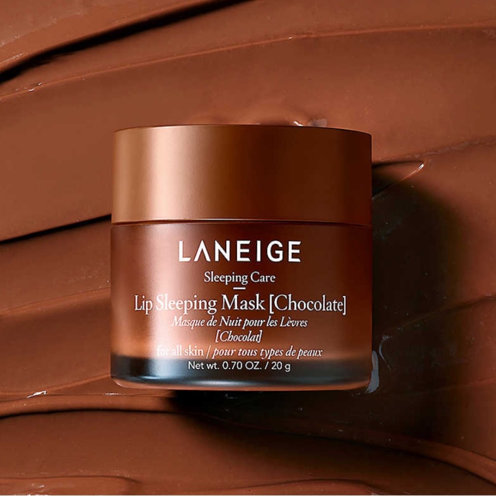 New NIB NWT LANEIGE Lip Sleeping Mask Chocolate Limited Edition sleeping care